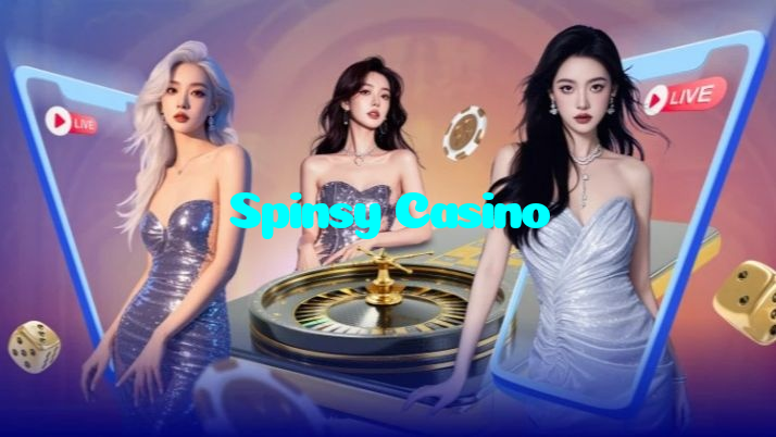 Spinsy Casino casino presented on mobile device in Pakistan with slots and live games